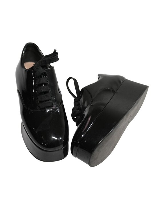 faux leather tiered dress Leather Tier Dress, Black